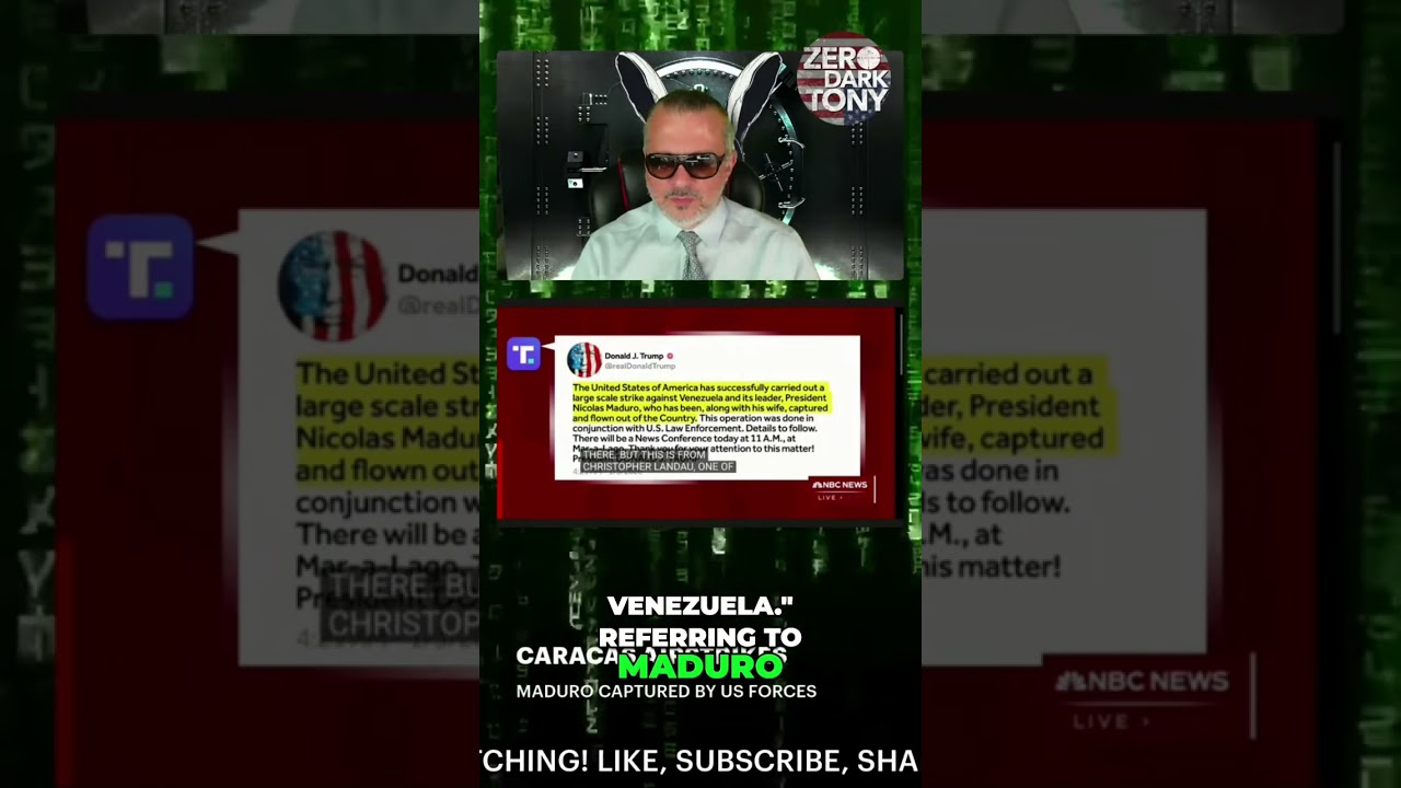 Maduro Captured! US Military Takes Venezuela's Ex-President 