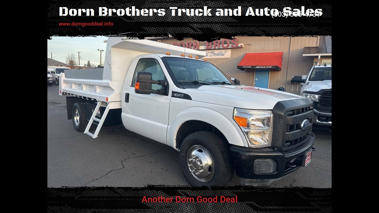 2012 Ford F350 Dump Truck 64k miles