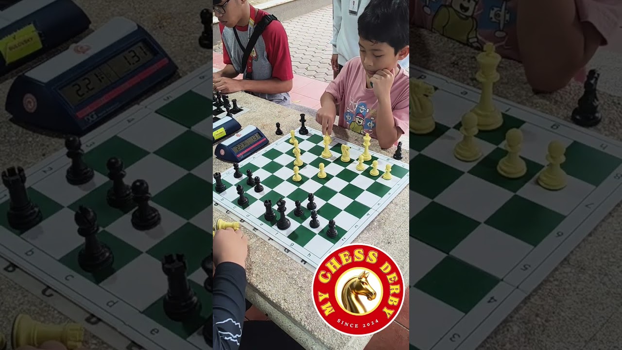 ACM Daven Fritz Suson versus Kyros Andrei Magsalay played the intense endgame of Petrov Defence