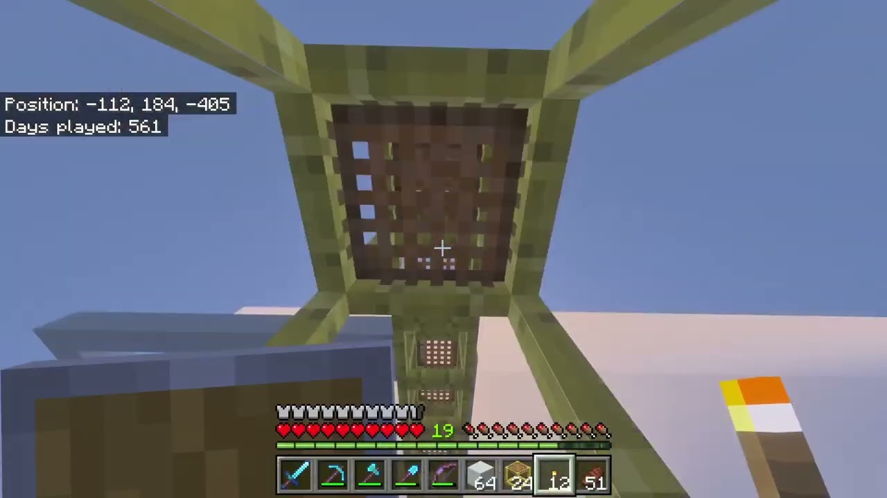 Building a Squid Farm in Bedrock - No Voiceover