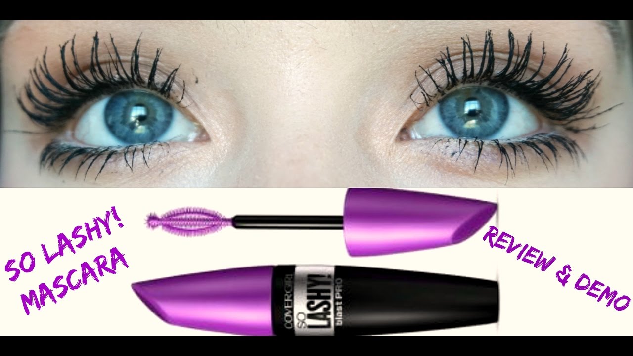 Covergirl So Lashy Mascara REVIEW & DEMO