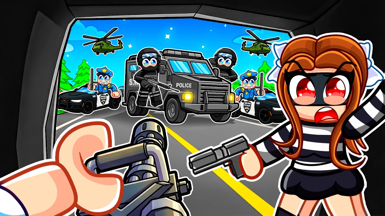 Escaping In Roblox RUNAWAYS...