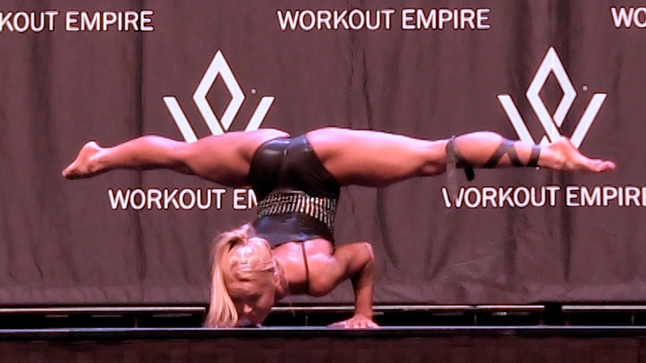 Beautiful Fitness Routine by Norwegian Tina Larsen
