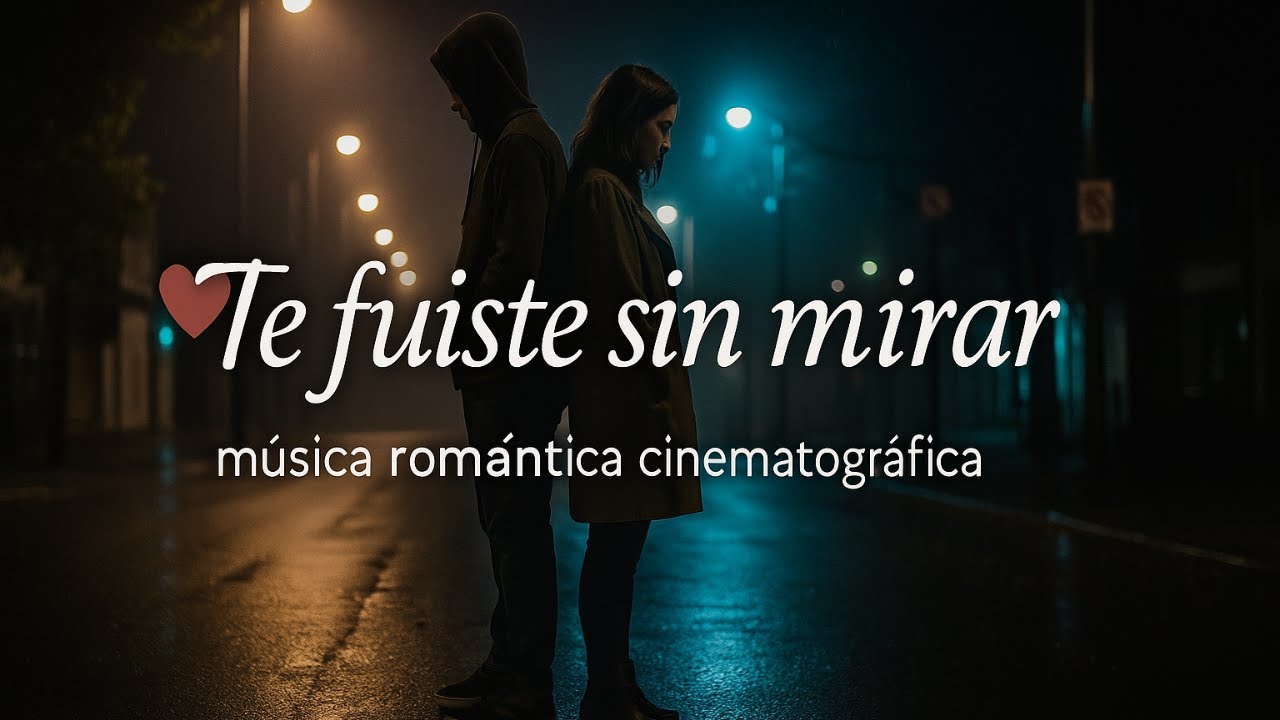 Musica Romantica | Te Fuiste Sin Mirar