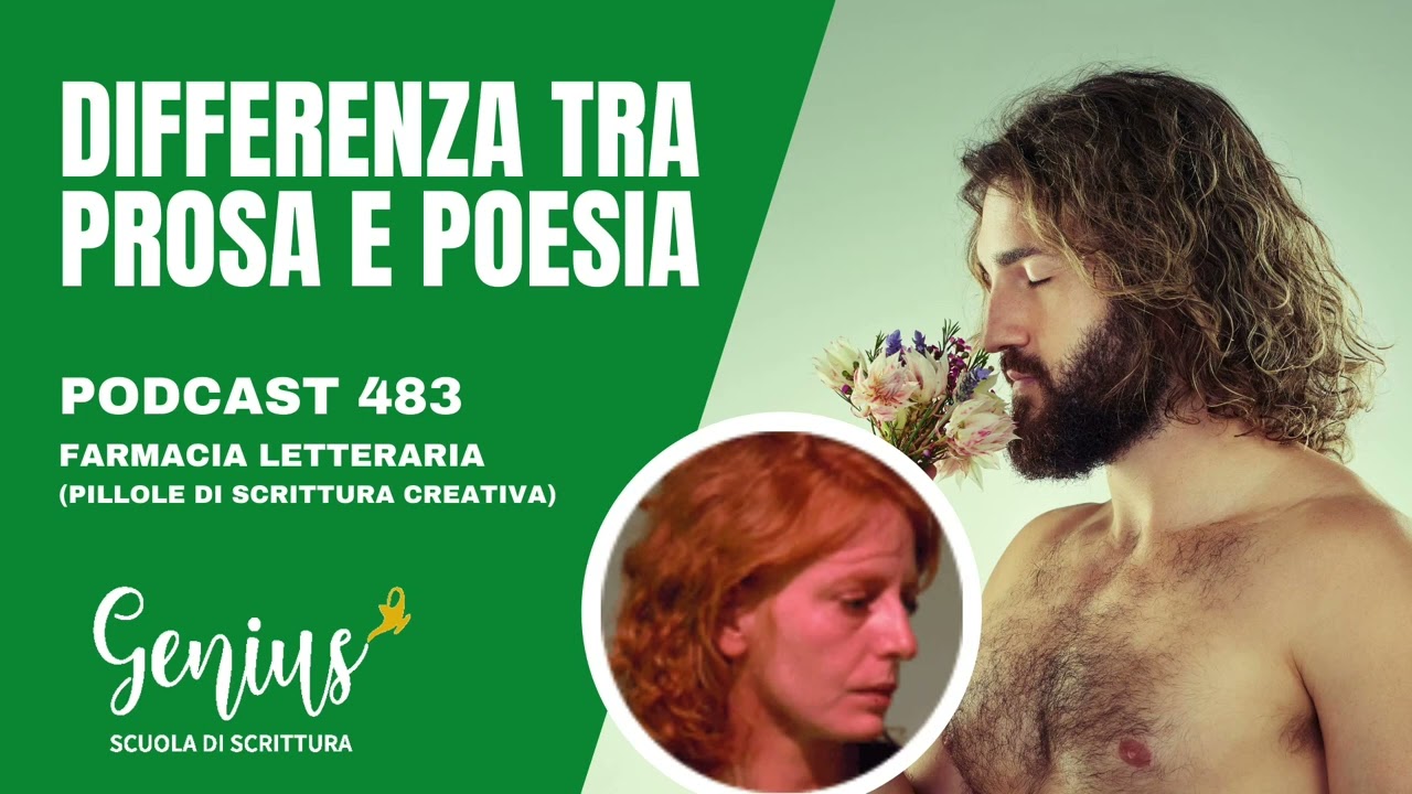 483 – DIFFERENZA TRA PROSA E POESIA [scrittura creativa]