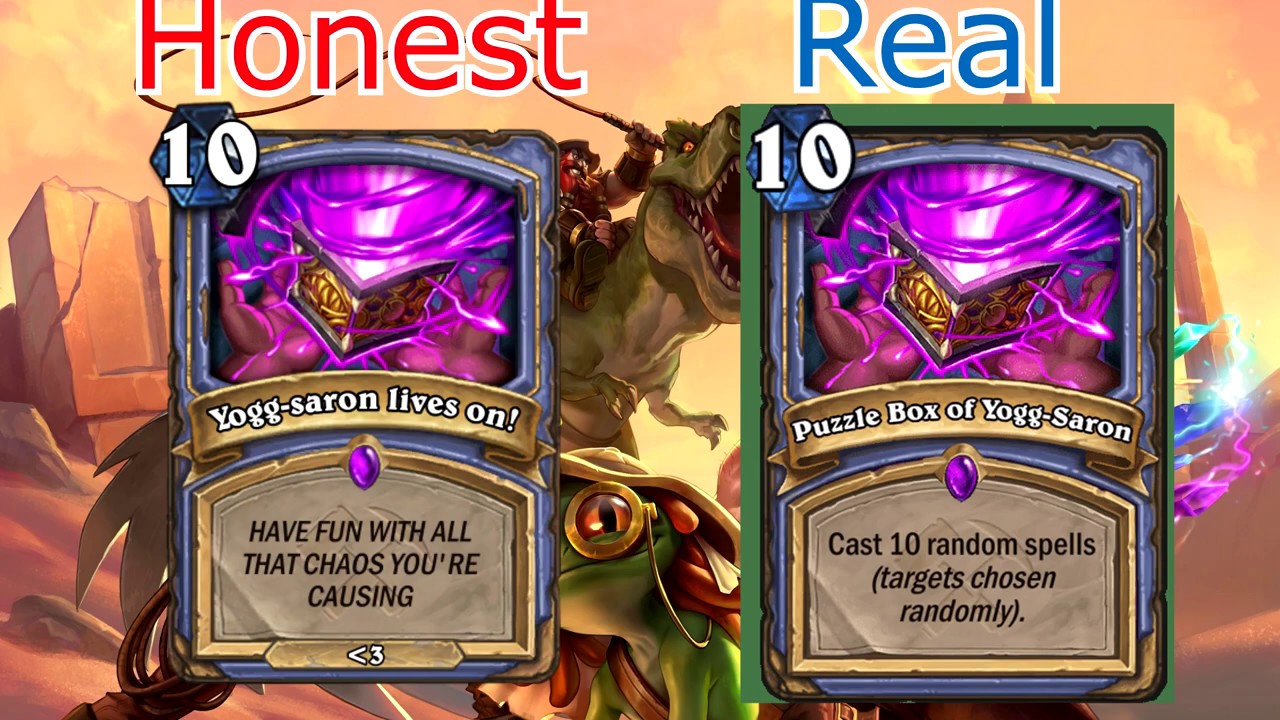 Honest Saviors Of Uldum Cards.