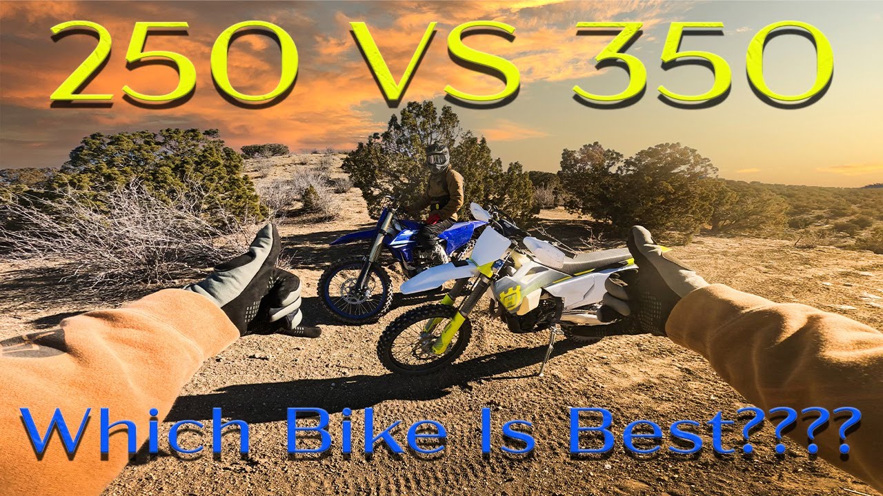 2025 YZ250FX VS Husqvarna FX350