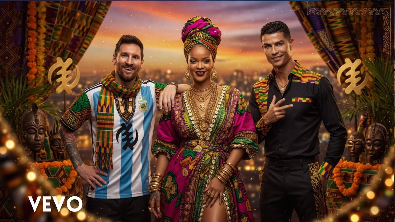 Rihanna, Messi & Ronaldo- Ubuntu Anthem (Official Music Video for Global Unity)