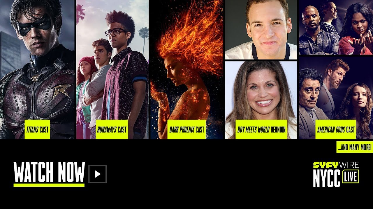 Dark Phoenix, Star Wars, Boy Meets World & Titans | Live Stage (Fri 10/5) | NYCC 2018 | SYFY WIRE
