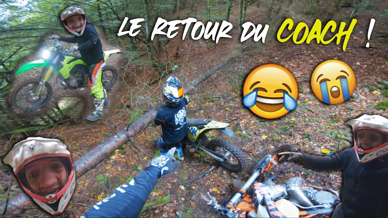 DEVINEZ QUI EST DE RETOUR EN ENDURO ?! 😍 C'était le turbo bourbier...🥵