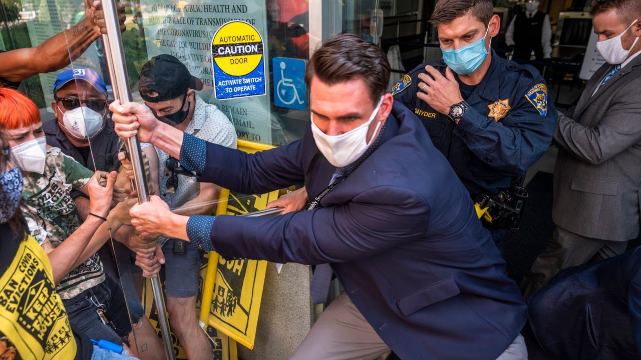 See CHP order dispersal of protesters calling for ban of evictions during COVID pandemic
