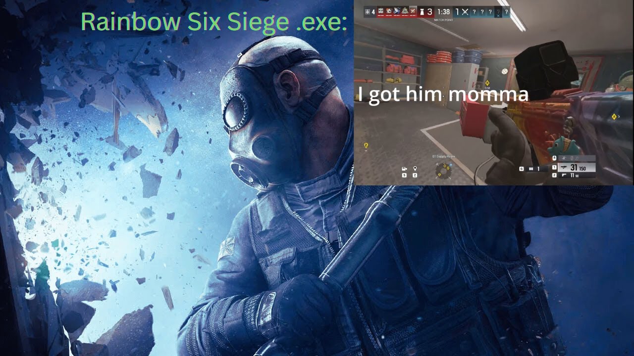 Rainbow Six Siege but it's actually brainrot