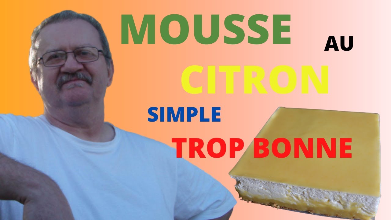 MOUSSE AU CITRON