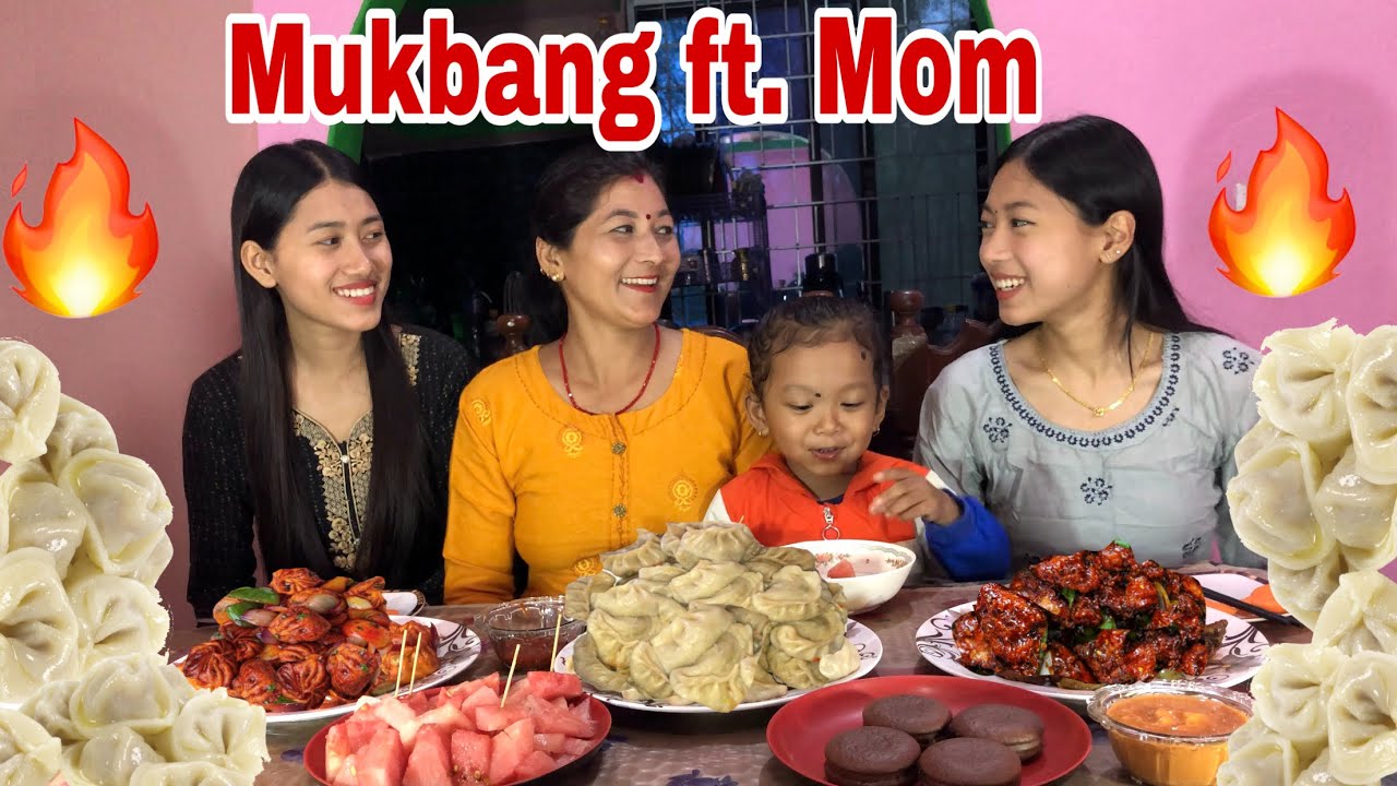 CHILLY MOMO, CHICKEN CHILLY🔥🔥|| MADE MY MOM’S FAVORITE DISHES❤️❤️|| MOTHER’S DAY SPECIAL