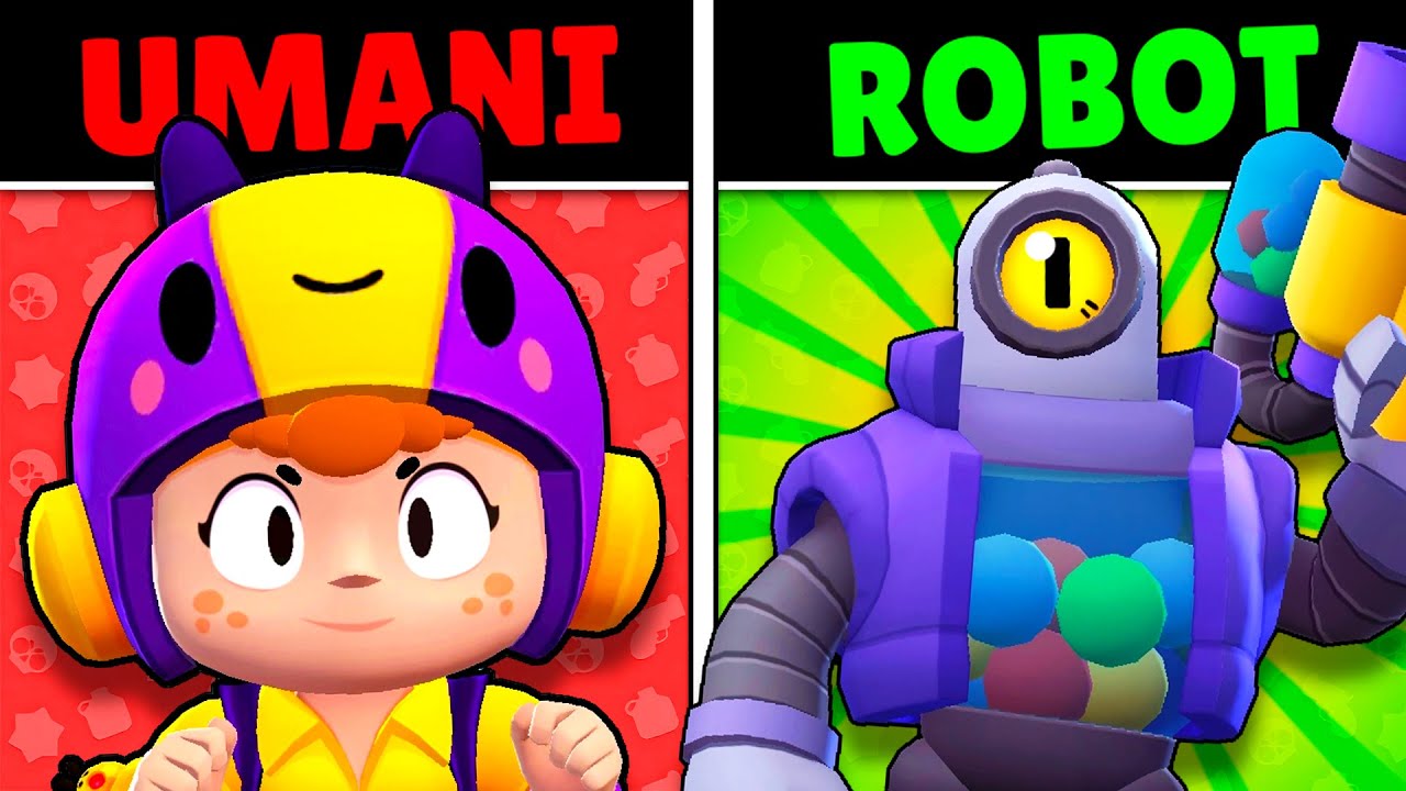 Brawl Stars Ma NON POSSO UCCIDERE I ROBOT! - Le Sfide Pazze di Poggo