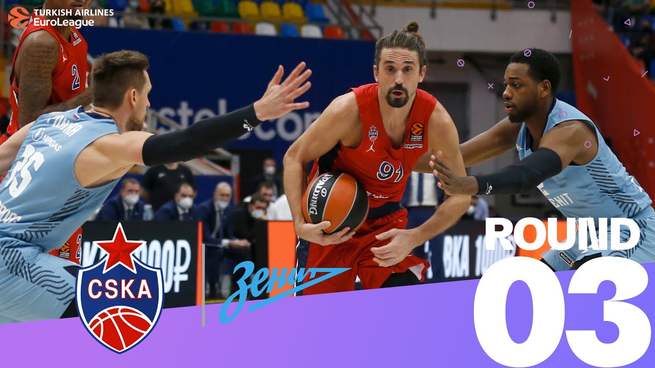 Unstoppable Shengelia leads CSKA to victory! | Round 3, Highlights | Turkish Airlines EuroLeague