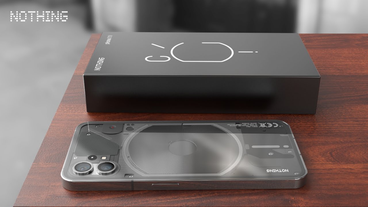 Nothing Phone 1 Black | Unboxing Concept