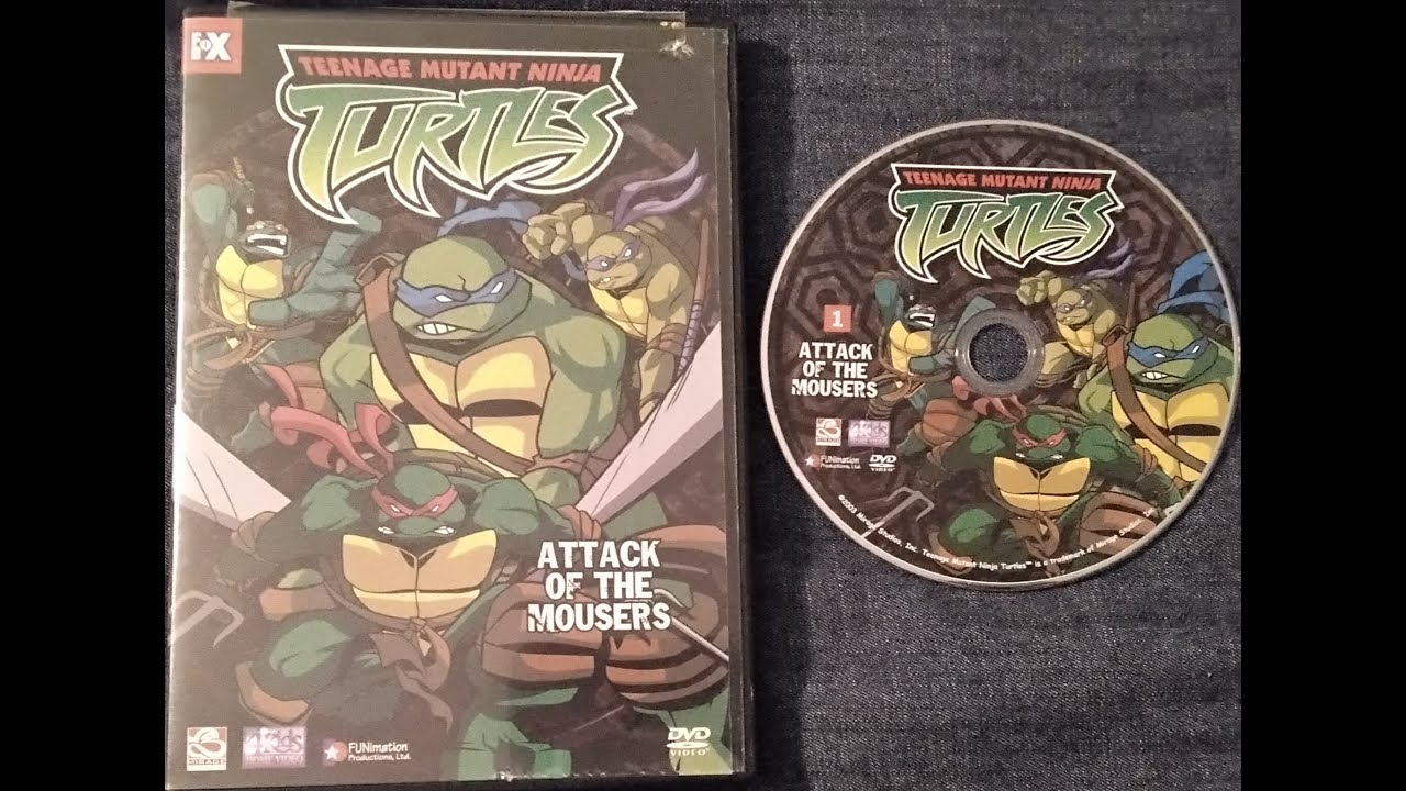 Opening and Previews from Teenage Mutant Ninja Turtles: Attack of the Mousers 2003 DVD