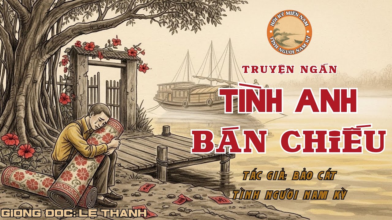 Truyện Nam Kỳ Xưa | TÌNH ANH BÁN CHIẾU | Nghe Chuyện Xưa Cho Dễ Ngủ