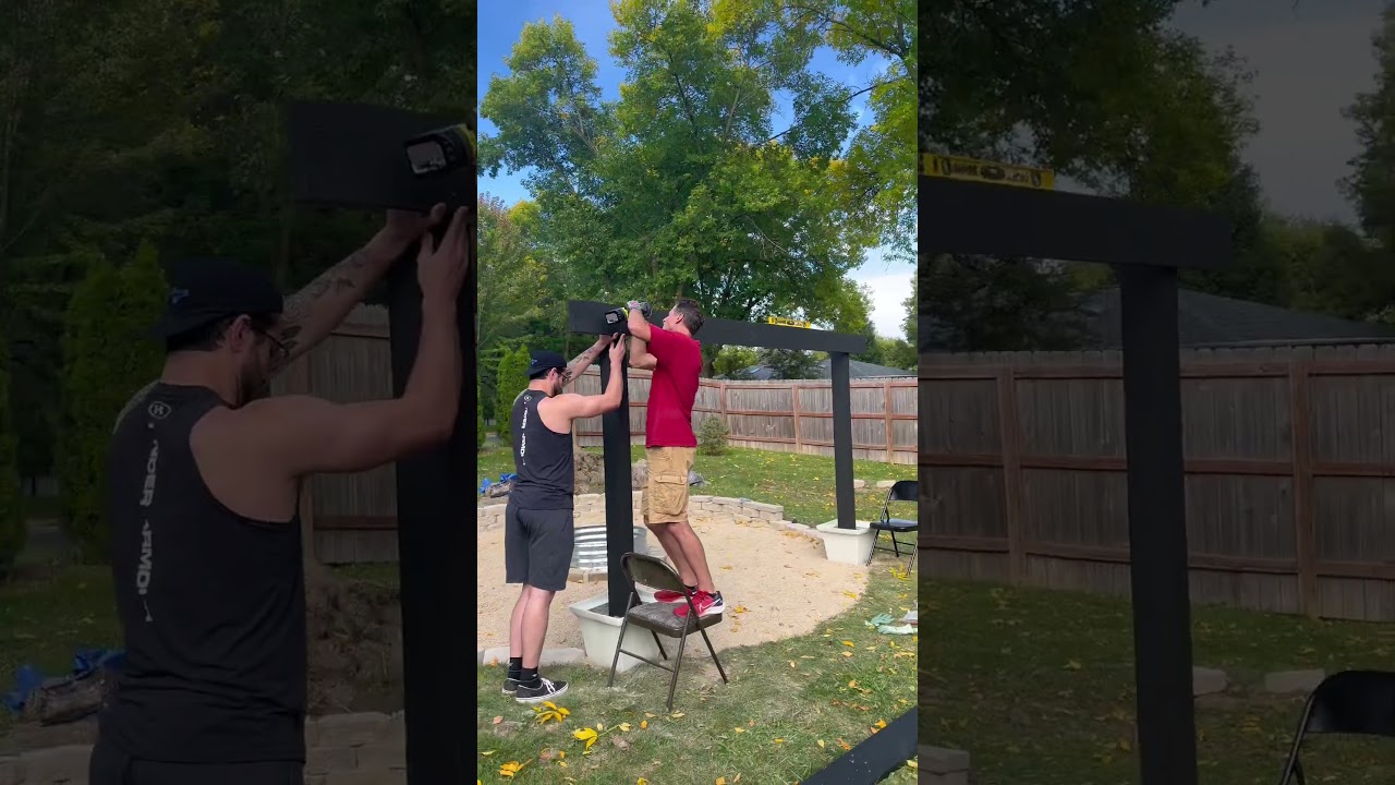 Here's your sign to make the best fire pit in your backyard! #firepit #homeprojects