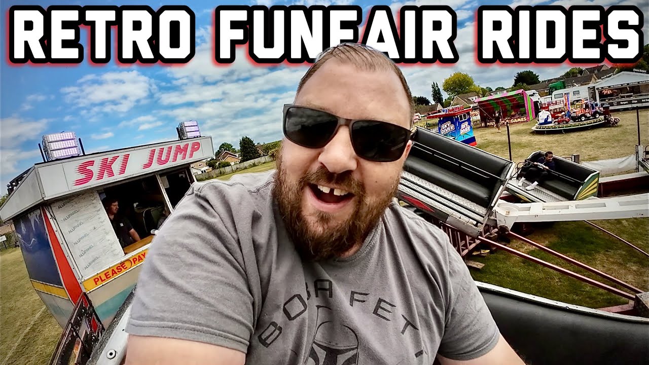 RETRO Funfair Rides | Hatwells - Bicester VLOG 2025
