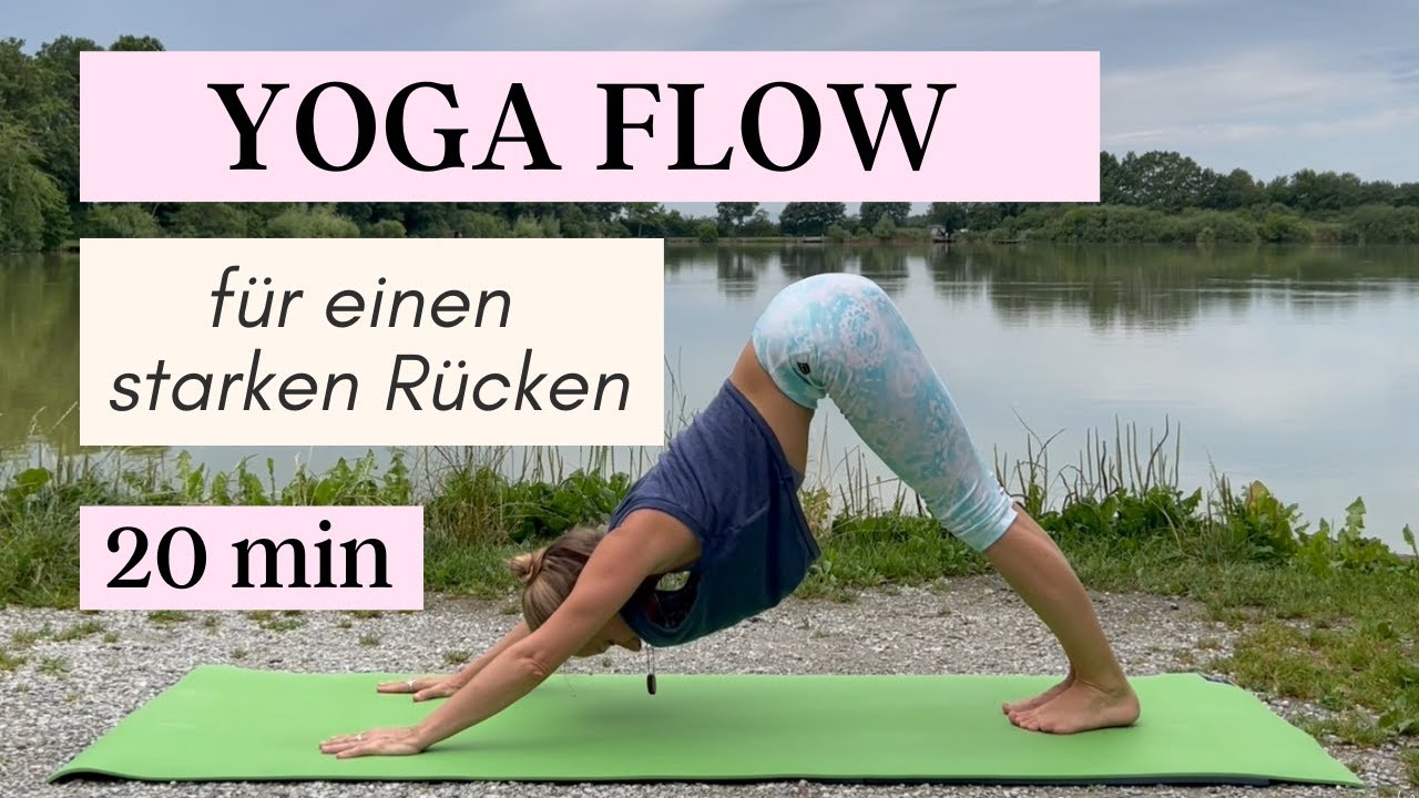 Vinyasa Yoga Flow für einen GESUNDEN & STARKEN RÜCKEN I Rückenmuskeln kräftigen und stärken