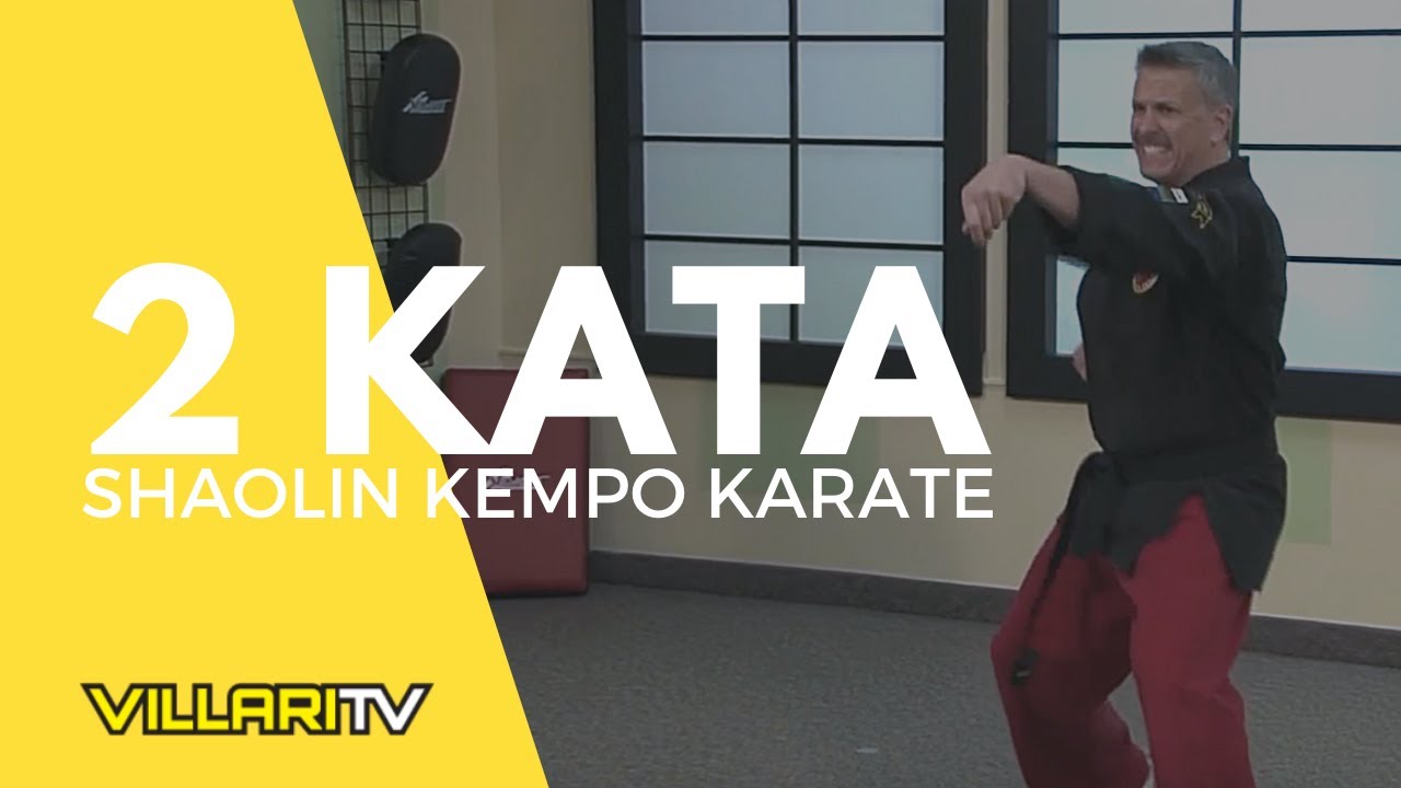 Learn 2 Kata from Grandmaster Villari's Shaolin Kempo Karate
