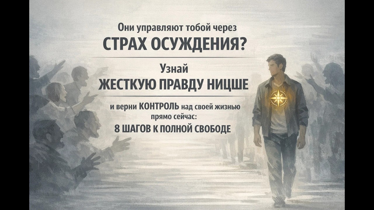 Главный секрет Ницше: как навсегда убить страх чужого мнения и обрести стальную уверенность