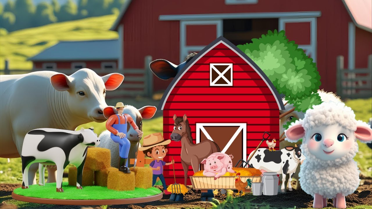 Animal Names for Kids | Homeschool Preschool Animals Sounds & Baby Names Educational Videos For Kids