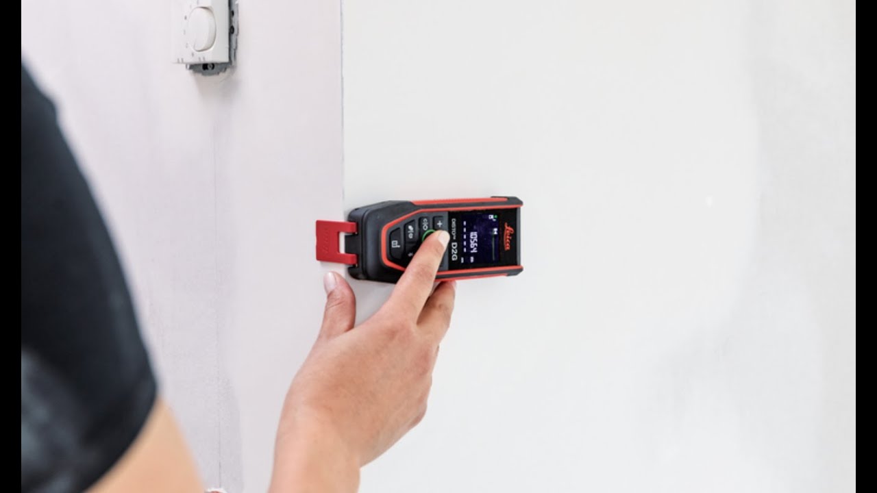 Using the Intelligent End Piece | Leica Disto D2-Smart / D2G-Smart