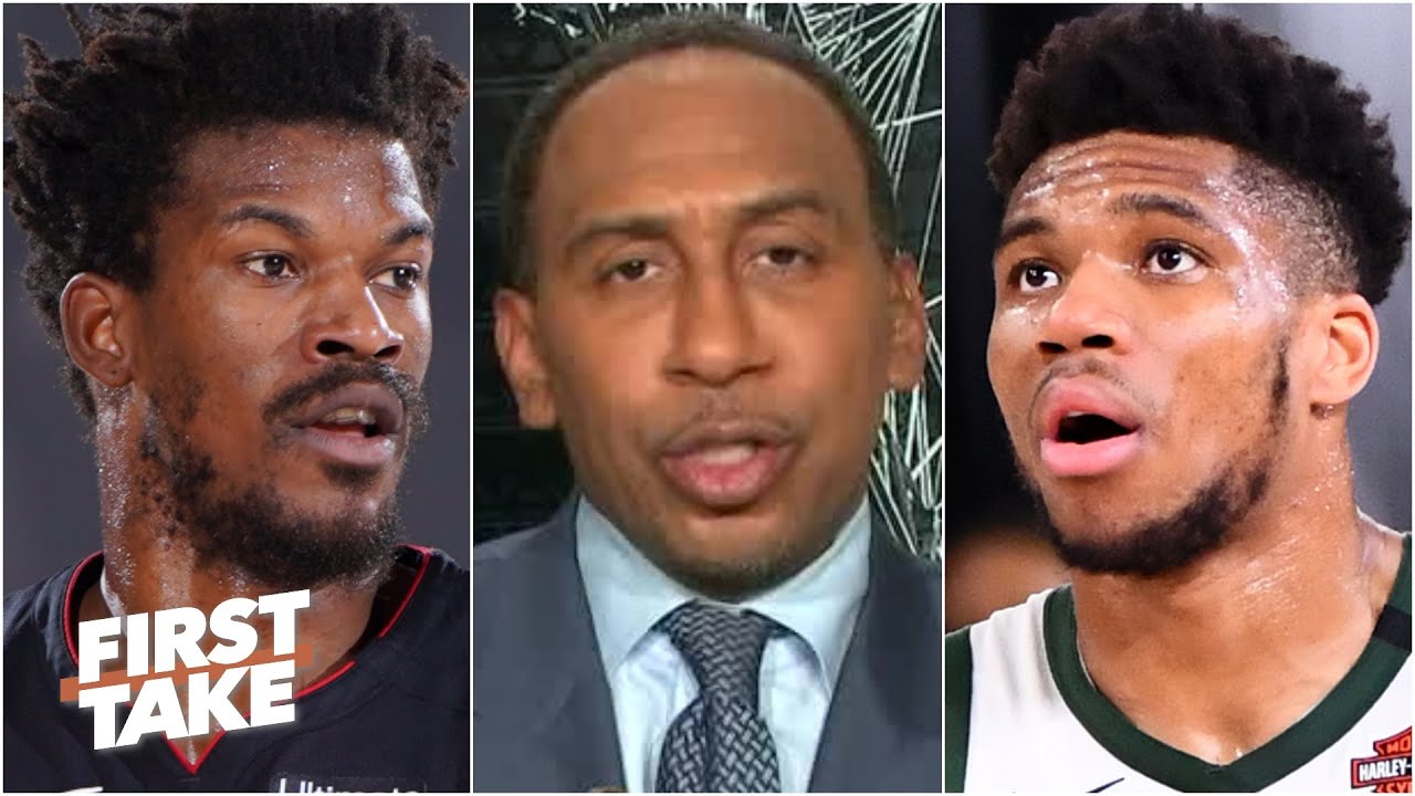 Stephen A. reacts to the Heat knocking out the Bucks in Game 5 | First Take