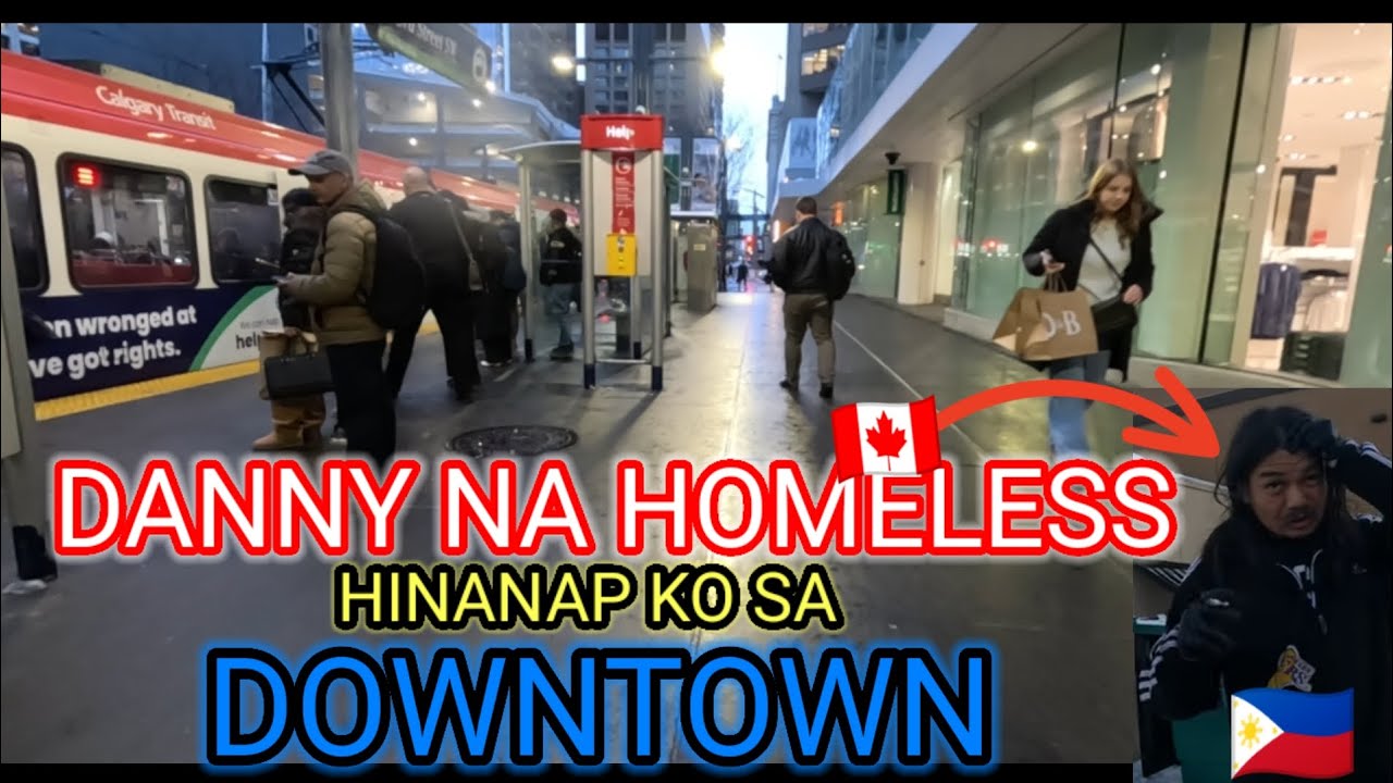PINOY🇵🇭HOMELESS SA CANADA🇨🇦NAKAKAAWA NGAYONG WINTER CHARITY VLOGGER MAGHAPONG NAGRESCUE🙏♥️🥰