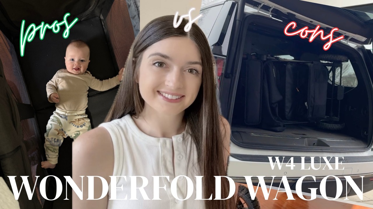 Wonderfold W4 Luxe Stroller Wagon Review: Is This The ULTIMATE Family Ride? Pros & Cons | 2025
