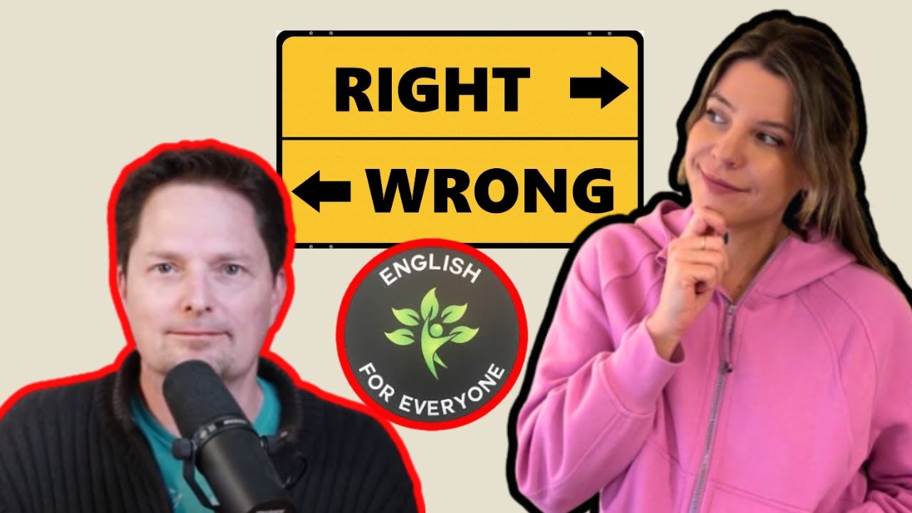 Avoid mistakes made by English for Everyone’s Kevin and Liza