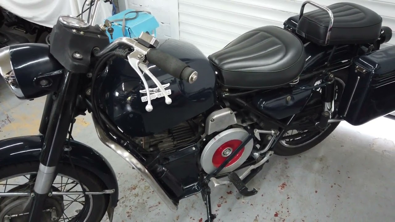 Another Guzzi in the shed