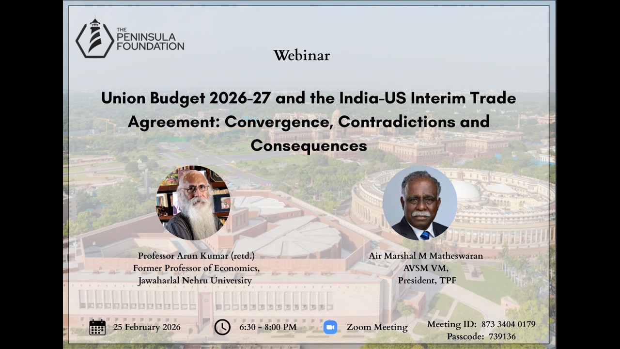Union Budget 2026-27 & India–US Interim Trade Agreement: Convergence, Contradictions & Consequences