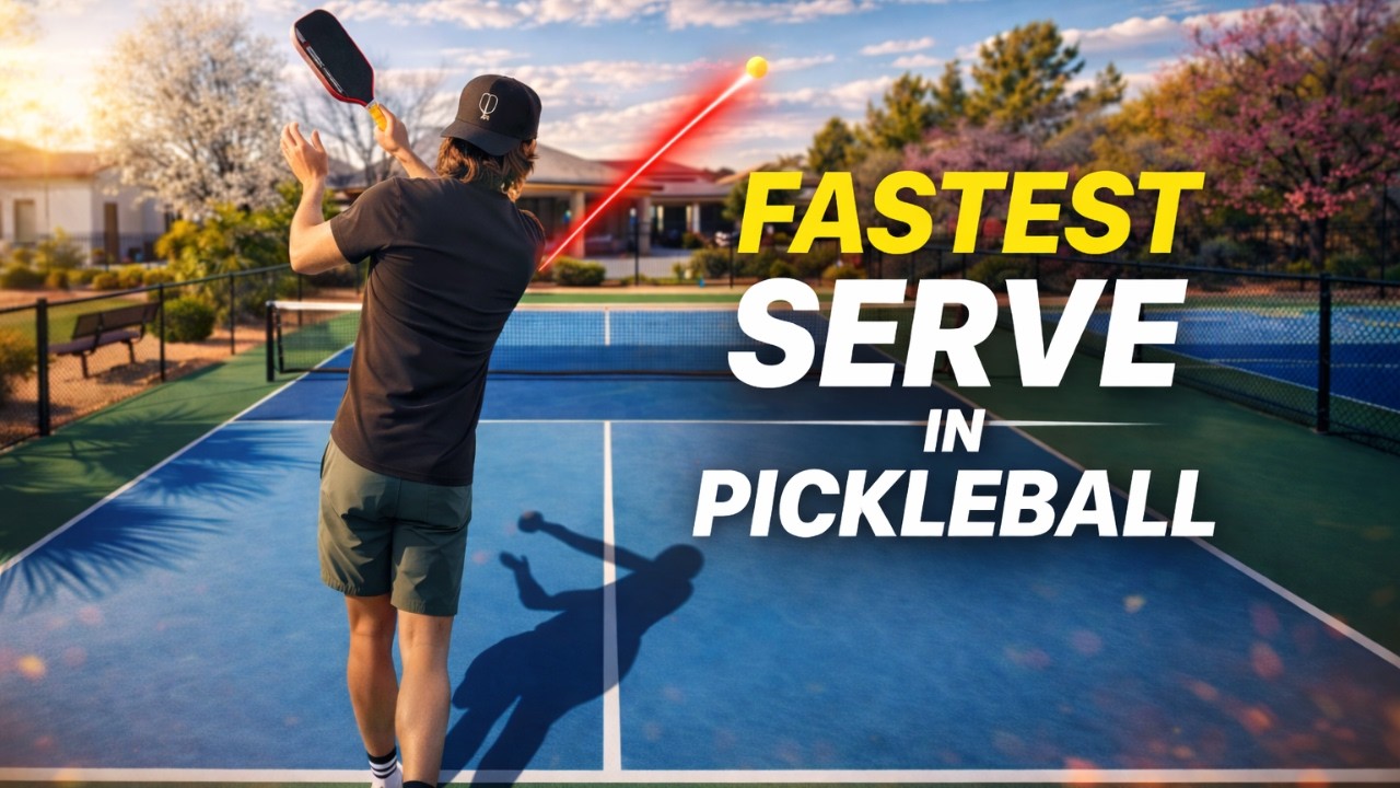 This is the Fastest Serve in Pickleball (1 Simple Change)