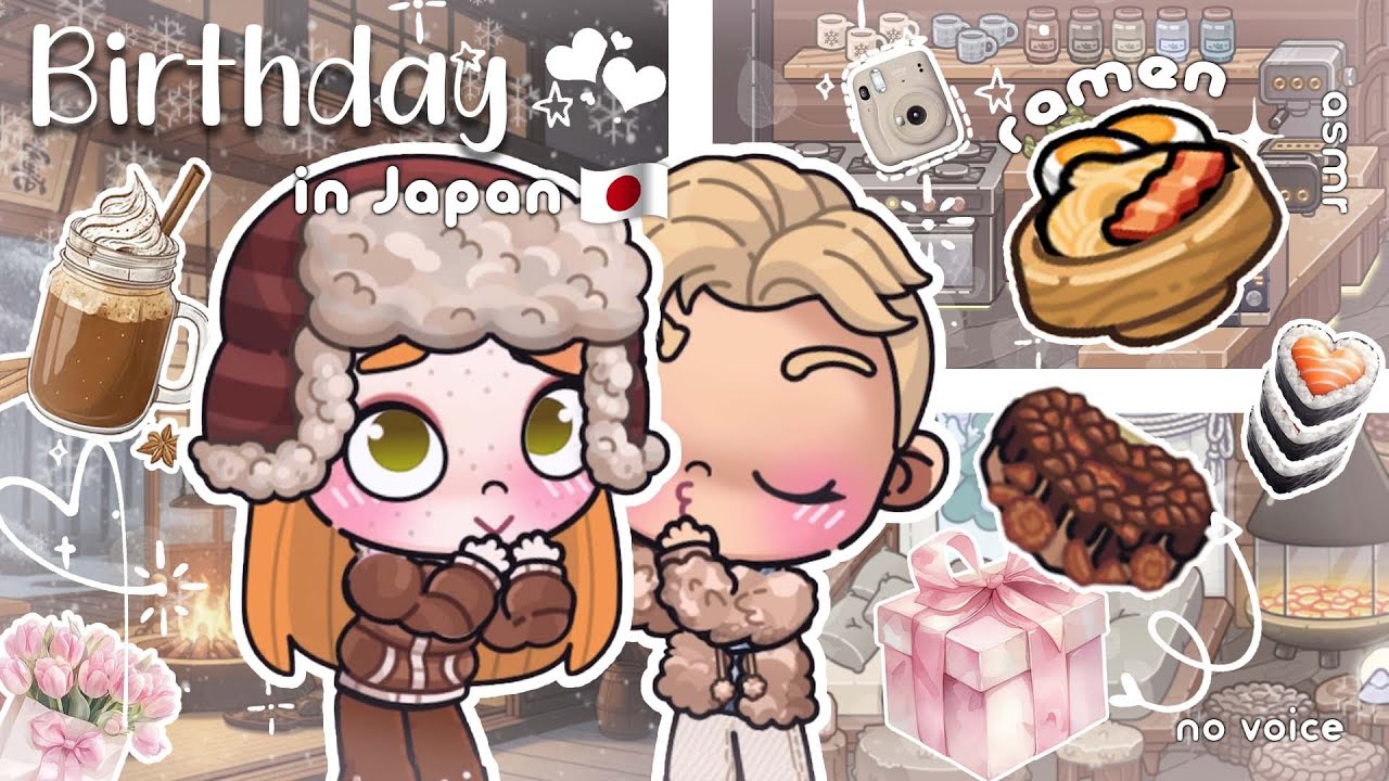 My Birthday Celebration in Japan 🍜🎂 🌸 🇯🇵 | Avatar World