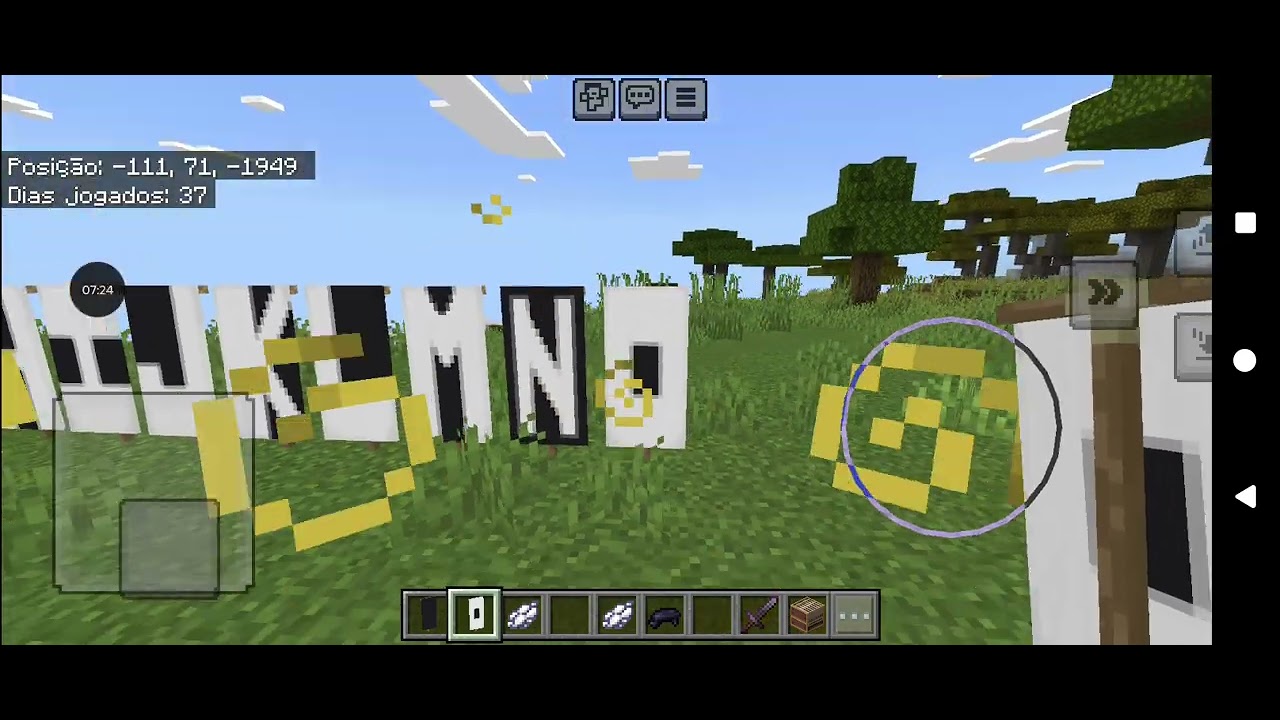 Como fazer um ALFABETO Com ESTANDARTE no MINECRAFT