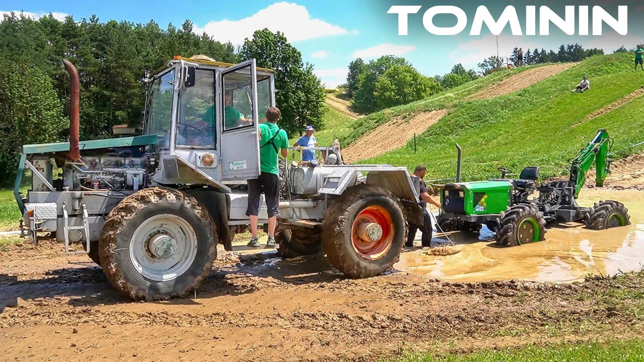 Tractor Race + Pull 🚜 Traktoriáda  Horní Újezd 2025 ⚠️ Video: 2