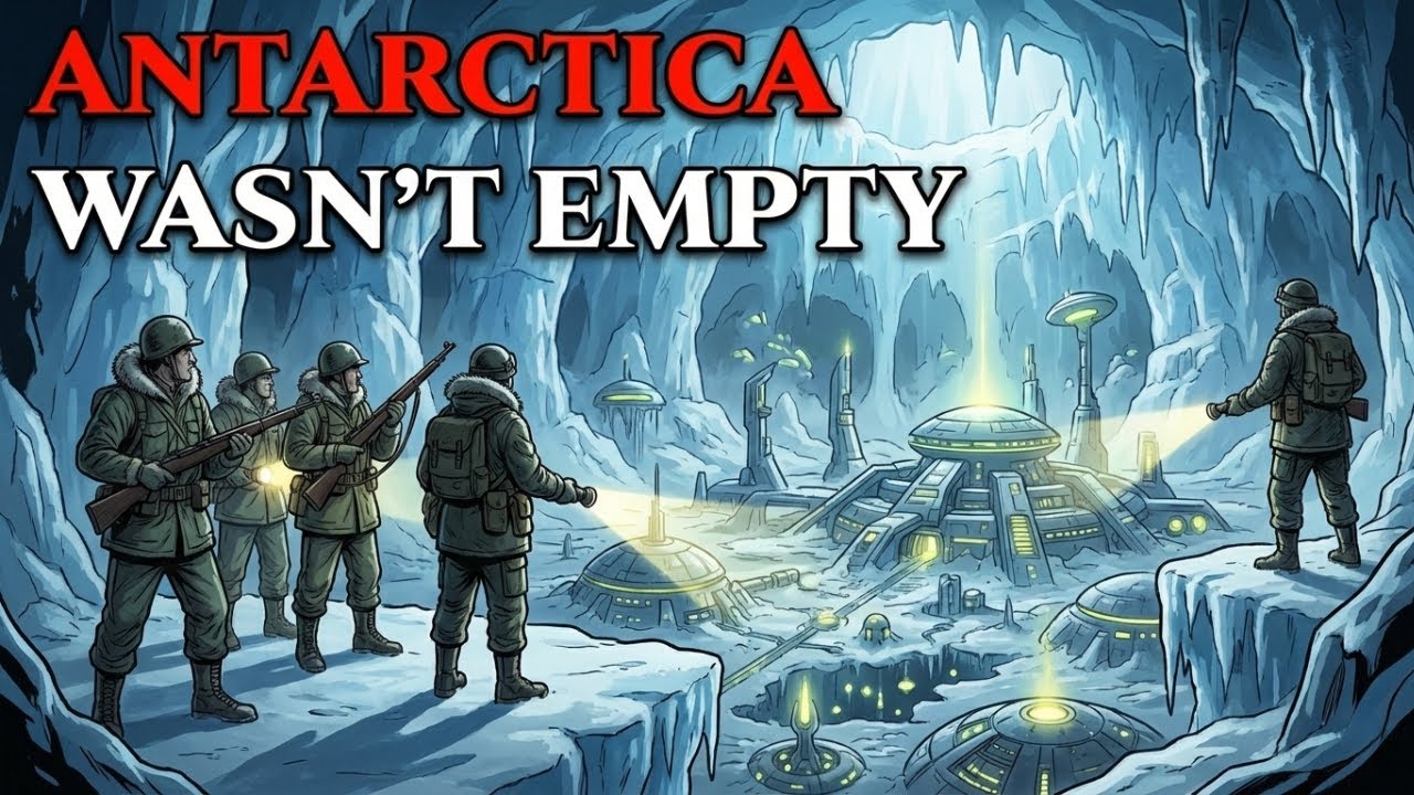 In 1954 American Marines Claimed They Found a Mysterious Base Under Antarctic Ice
