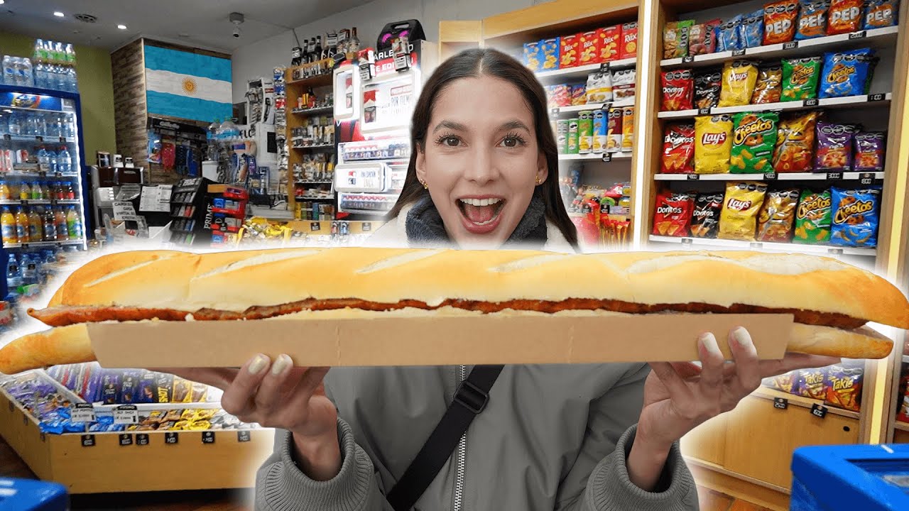 Así es una tiendita en Argentina | El CHORIPÁN más grande del mundo 🇦🇷