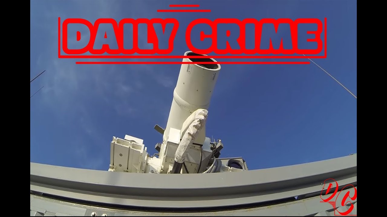 Laser Weapon System demonstration aboard USS Ponce