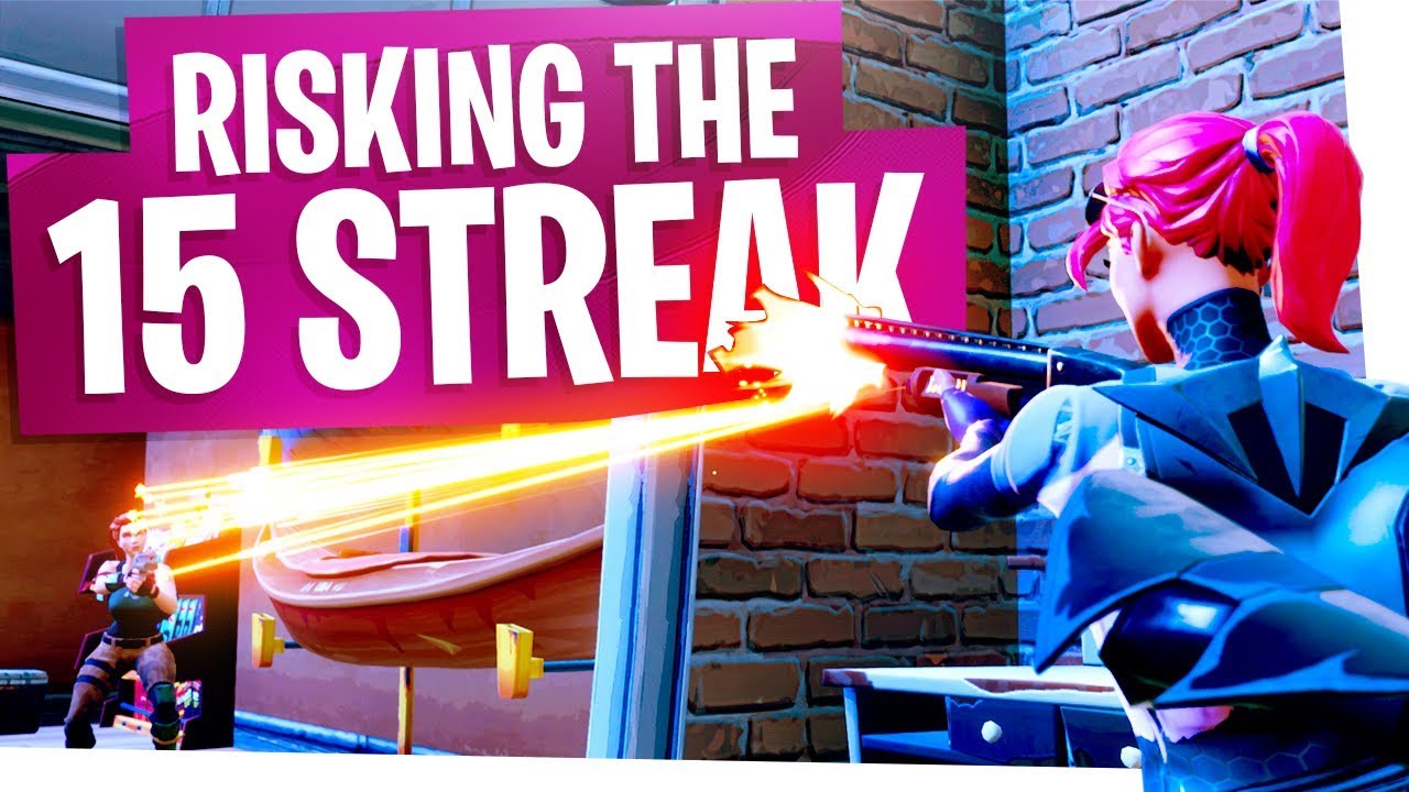 RISKING THE 15 WIN STREAK IN SOLOS! - Fortnite Battle Royale Solo