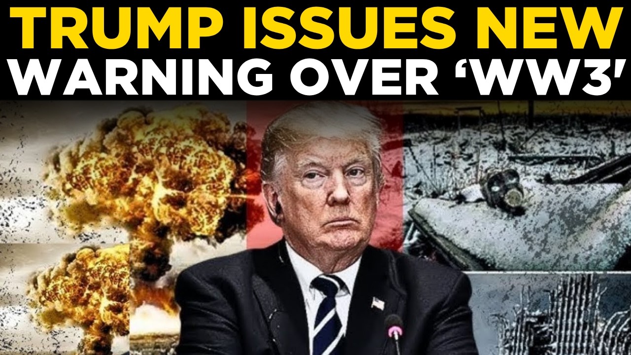 TRUMP LIVE: Major War Warning | Is World War 3 Coming? | TRUMP WW3 WARNING | WORLD NEWS LIVE