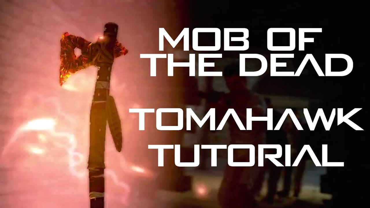 Mob of the Dead Easter Egg Tomahawk Tutorial - Black Ops 2 Zombies