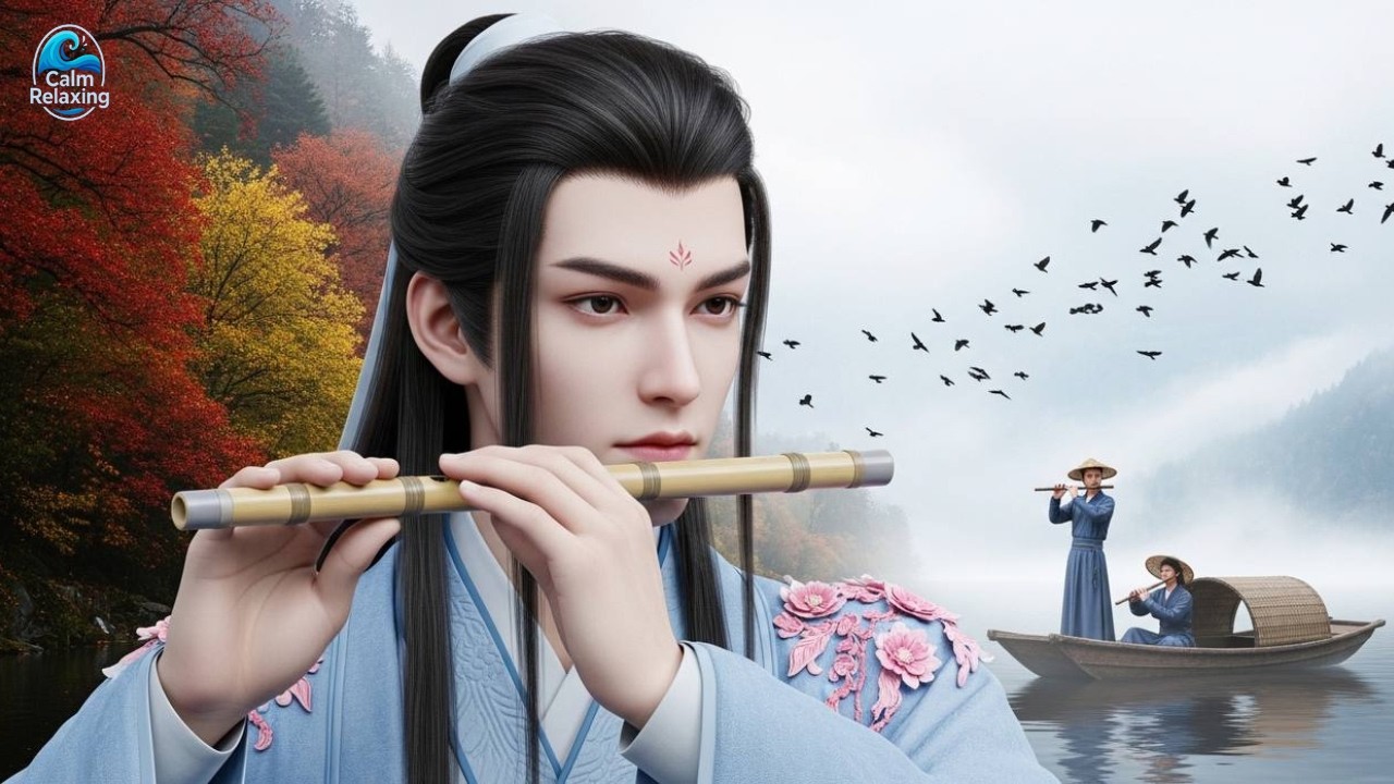 Flute & Guzheng 🌙 Chinese Zen Music | Sleep Instantly, Stress Relief