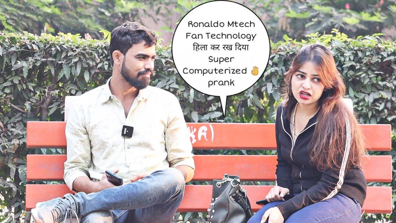 Mtech girl 👧Technology हिलाकर रख दिया super cool 😎 Computerized prank 😄 || Vivek golden