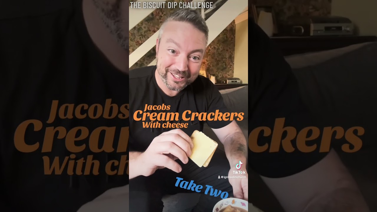 The biscuit dip challenge | Jacob’s Cream Crackers