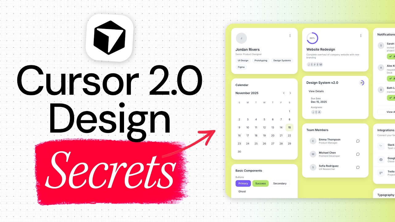 Как создавать действительно красивые приложения за 3 шага с помощью Cursor 2.0